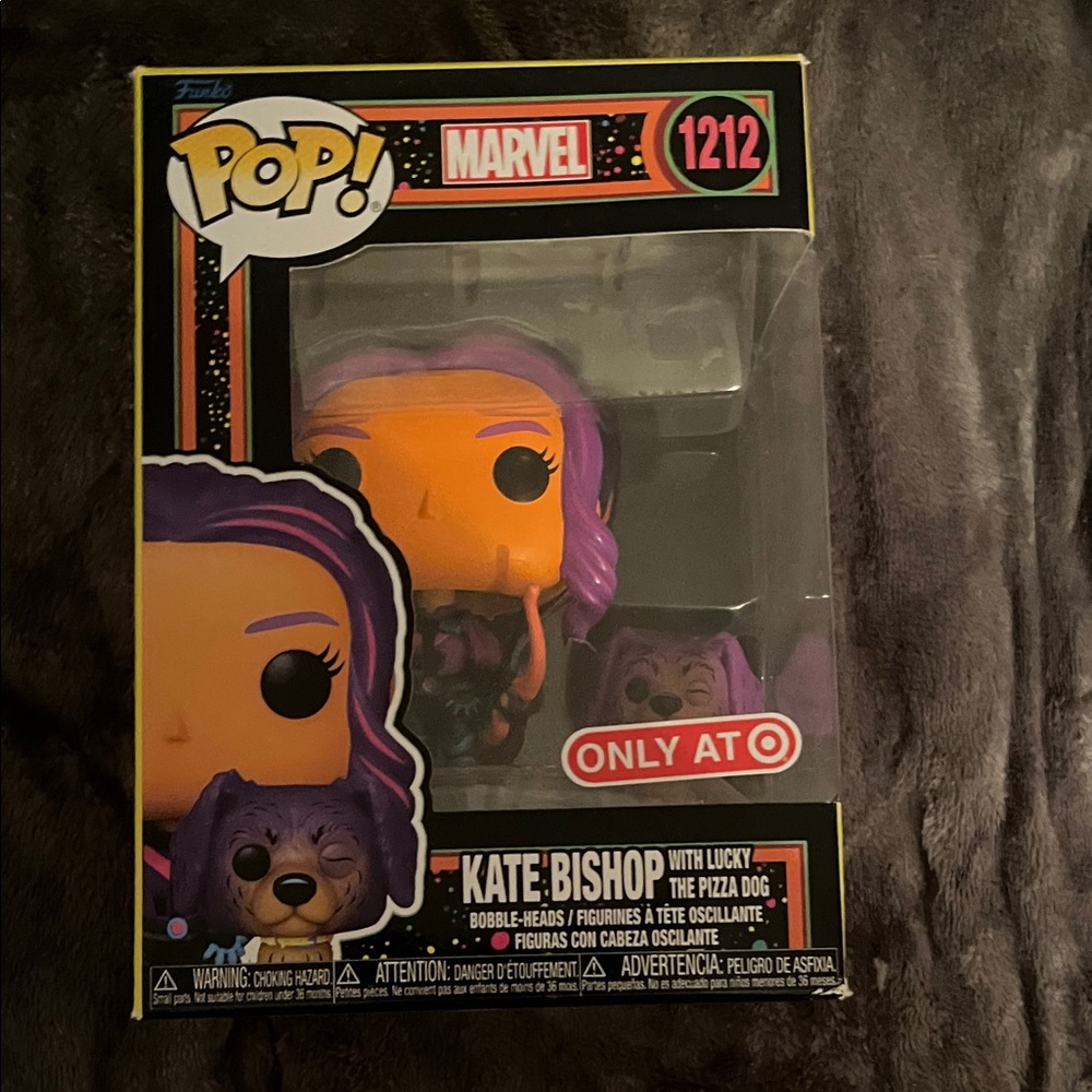 Funko Pop! Marvel Kate Bishop with Purple and Orange
